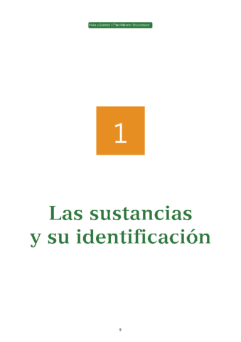 T1 LAS SUSTANCIAS Y SU IDENTIFICACIÓN