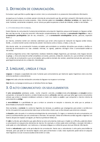 T1 COMUNICACIÓN E LINGUAXE