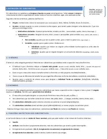 T5 e T6 CLASES DE PALABRAS