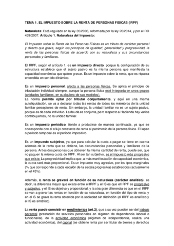 TEMA 1. PARTE 1 (ART. 1 AL 15)