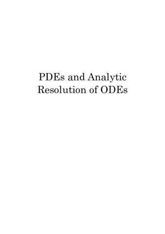 PDEs-and-Analytic-Resolution-of-ODEs.pdf