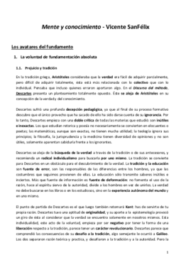 Resumen Mente y conocimiento - Vicente Sanfélix.pdf