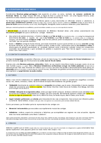 T11 LÍRICA MEDIEVAL