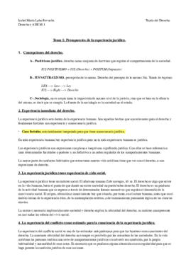 Tema 1; Presupuestos de la experinecia jurídica..pdf