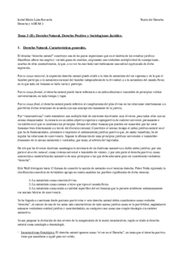 Tema 3 (II); Derecho Natural Derecho Positivo y Sociologismo Jurídico..pdf