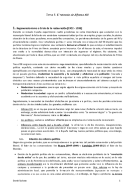 Tema 5 - Reinado de Alfonso XIII.pdf