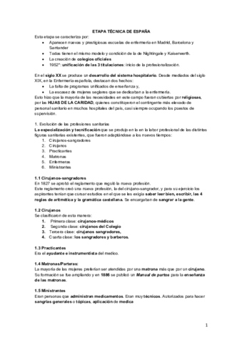 Etapa técnica de España