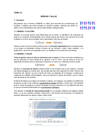 Tema 3.2 Género y salud