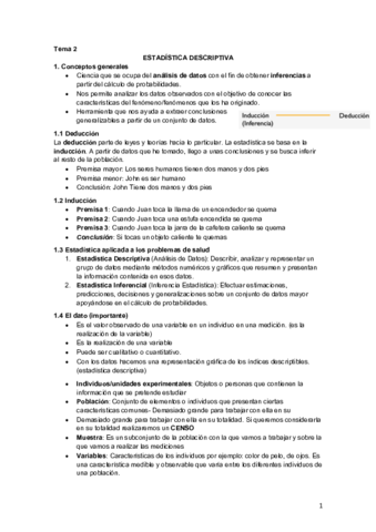 Tema 2.Estadistica descriptiva