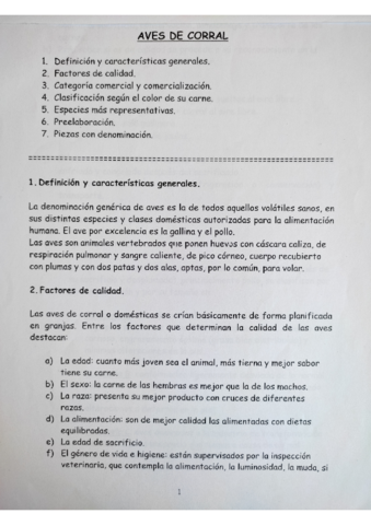 Tema 12 _ Estudio de aves