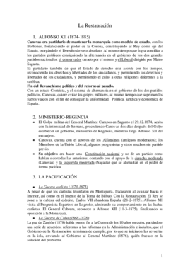 14º  Parte La Restauración (Borbones 4ºParte).pdf