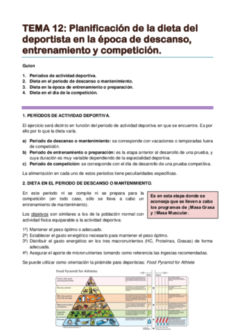 TEMA 12. Planificación de la dieta del deportista en la época de descanso entrenamiento y competición.pdf