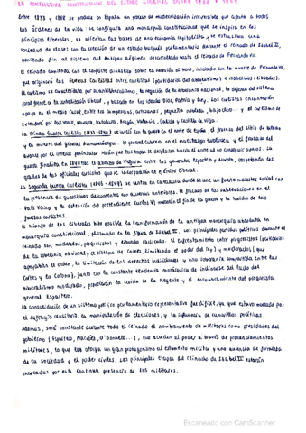 Tema 2: La conflictiva construcción del estado liberal