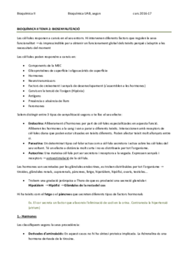 BIOQUÍMICA II TEMA 2 - BIOSENYALITZACIÓ.pdf
