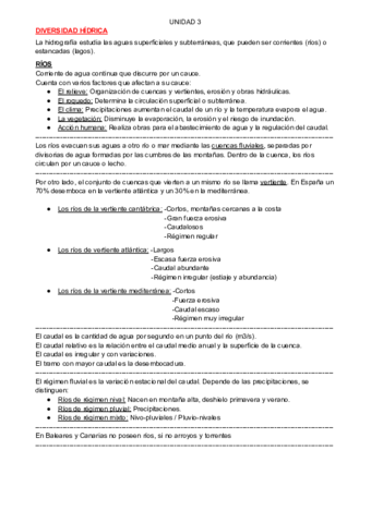 3. DIVERSIDAD HÍDRICA