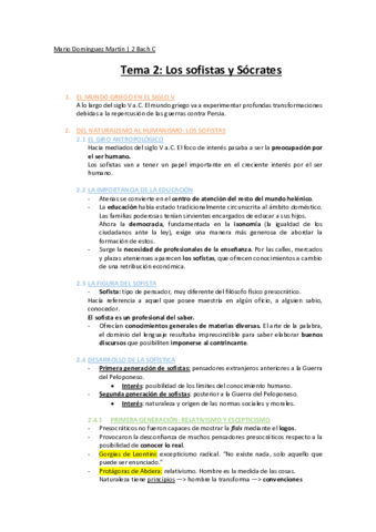 Los sofistas y Sócrates