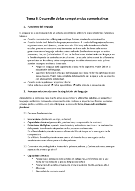 Tema 6. EL DESARROLLO DE LAS COMPETENCIAS COMUNICATIVAS.pdf