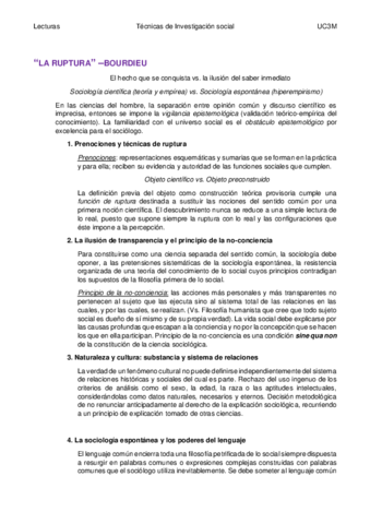 La ruptura y la construcción del objeto- Bourdie.pdf