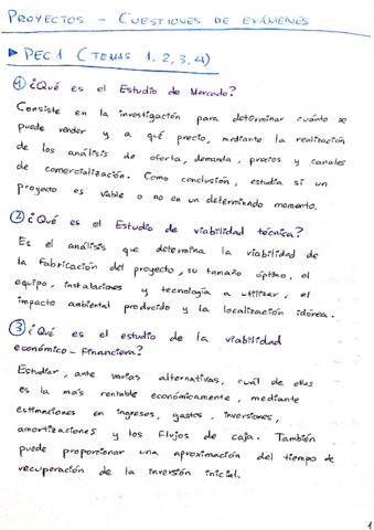 Proyectos - Cuestiones - PEC1 y PEC2