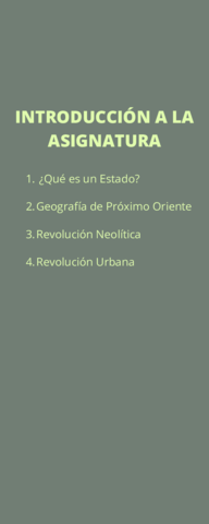 Introducción y 3º Milenio a. C. Mesopotamia