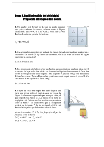 Ejercicios con Respuestas Equilibrio Estatico del Solido Rigido Propiedades Elasticas de los Solidos .pdf