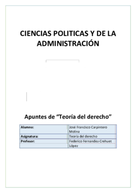 Apuntes Teoria del Derecho (José Carpintero).pdf