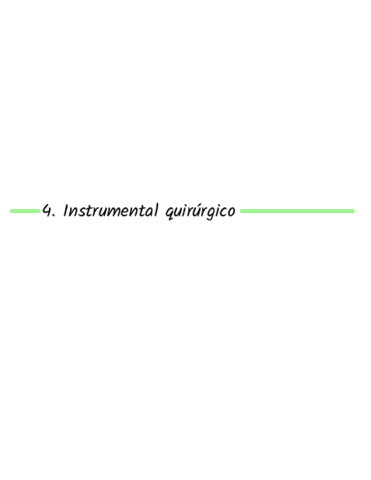 4.Instrumental quirúrgico