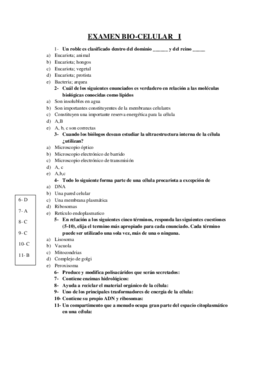 EXAMEN BIOLOGIA CELULAR I - Con respuesta.pdf