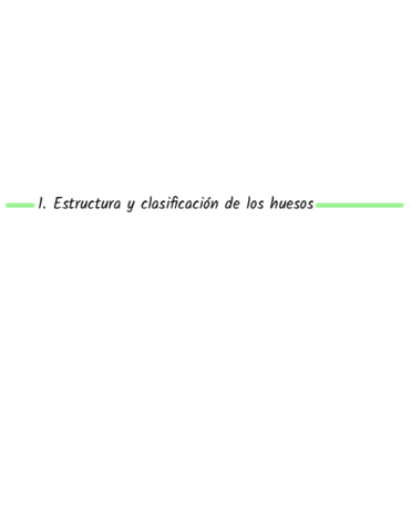 T1.Estructura, clasificación huesos