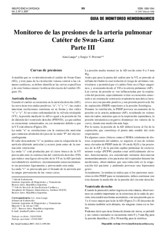 Swan Ganz Pdf