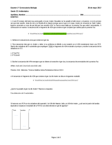 Examen 1ª convocatoria 2016-17 Genética Resuelto.pdf