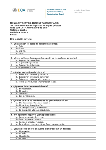 EXAMEN RESUELTO prueba JUNIO (40%) - Pensamiento crítico discurso y argumentación.pdf