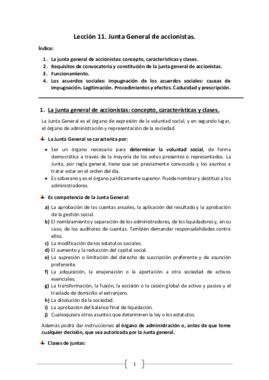 Lección 11. Junta General de accionistas.pdf