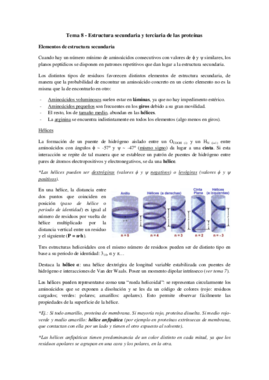Tema 8 - Estructura secundaria y terciaria de las proteínas.pdf