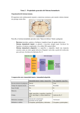 Tema 2 - Propiedades generales de las respuestas inmunitarias.pdf