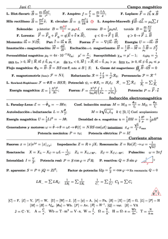 Formulario 2.º parcial