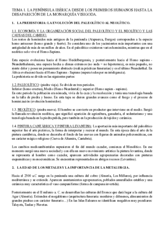 T1. LA PENÍNSULA IBÉRICA DESDE LOS PRIMEROS HUMANOS HASTA LA DESAPARICIÓN DE LA MONARQUÍA VISIGODA..pdf