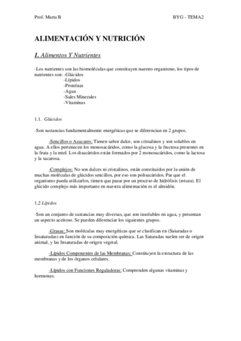 Apuntes - BYG - Alimentación Y Nutrición.pdf