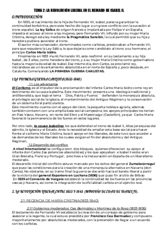 REINADO DE ISABEL II