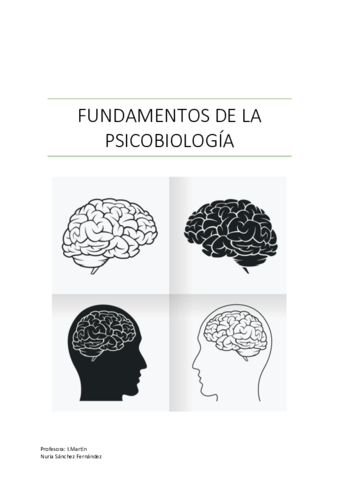 Tema Psicobiologia Pdf