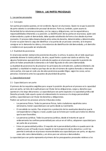 Tema 4. LAS PARTES PROCESALES.pdf