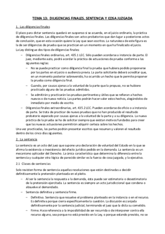 Tema 13. DILIGENCIAS FINALES. SENTENCIA Y COSA JUZGADA.pdf