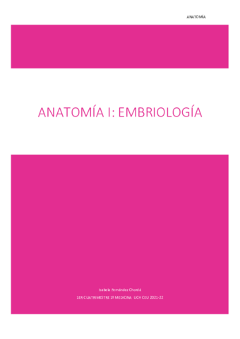 Embriología completo