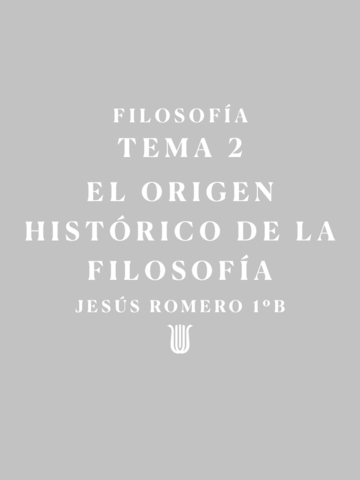 Filosofía - T.2. Origen filosofía 2.pdf