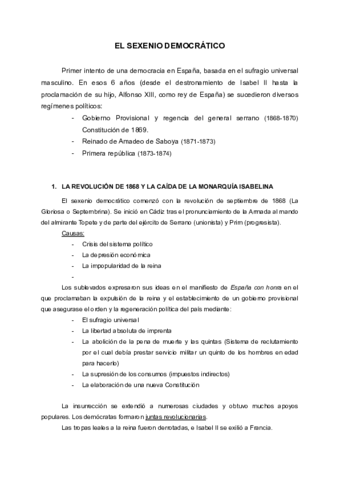 Sexenio democrático