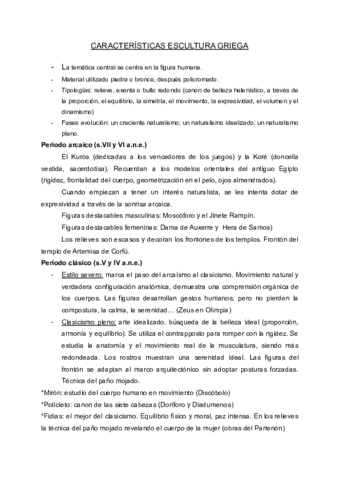 Caracteristicas ESC griega