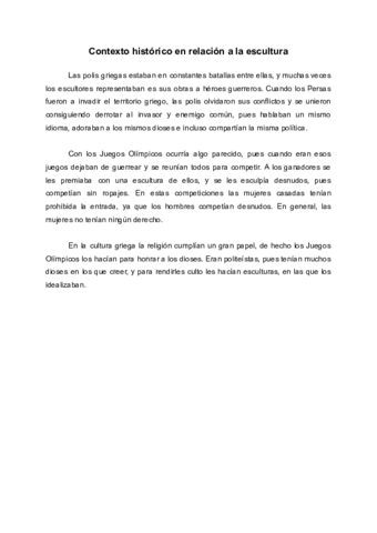 Contexto histórico Grecia