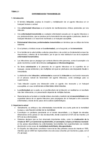 2.1 Enfermedades transmisibles