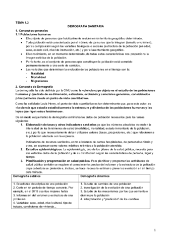 1.3 Demografía sanitaria