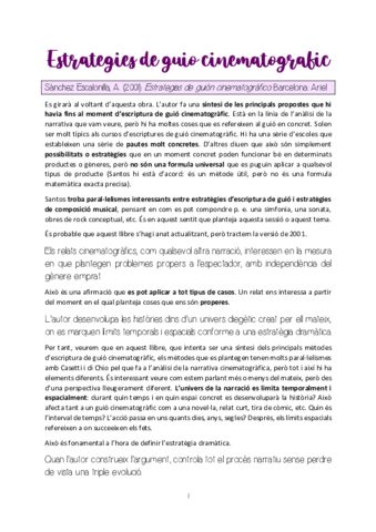 Estratègies de guió cinematogràfic